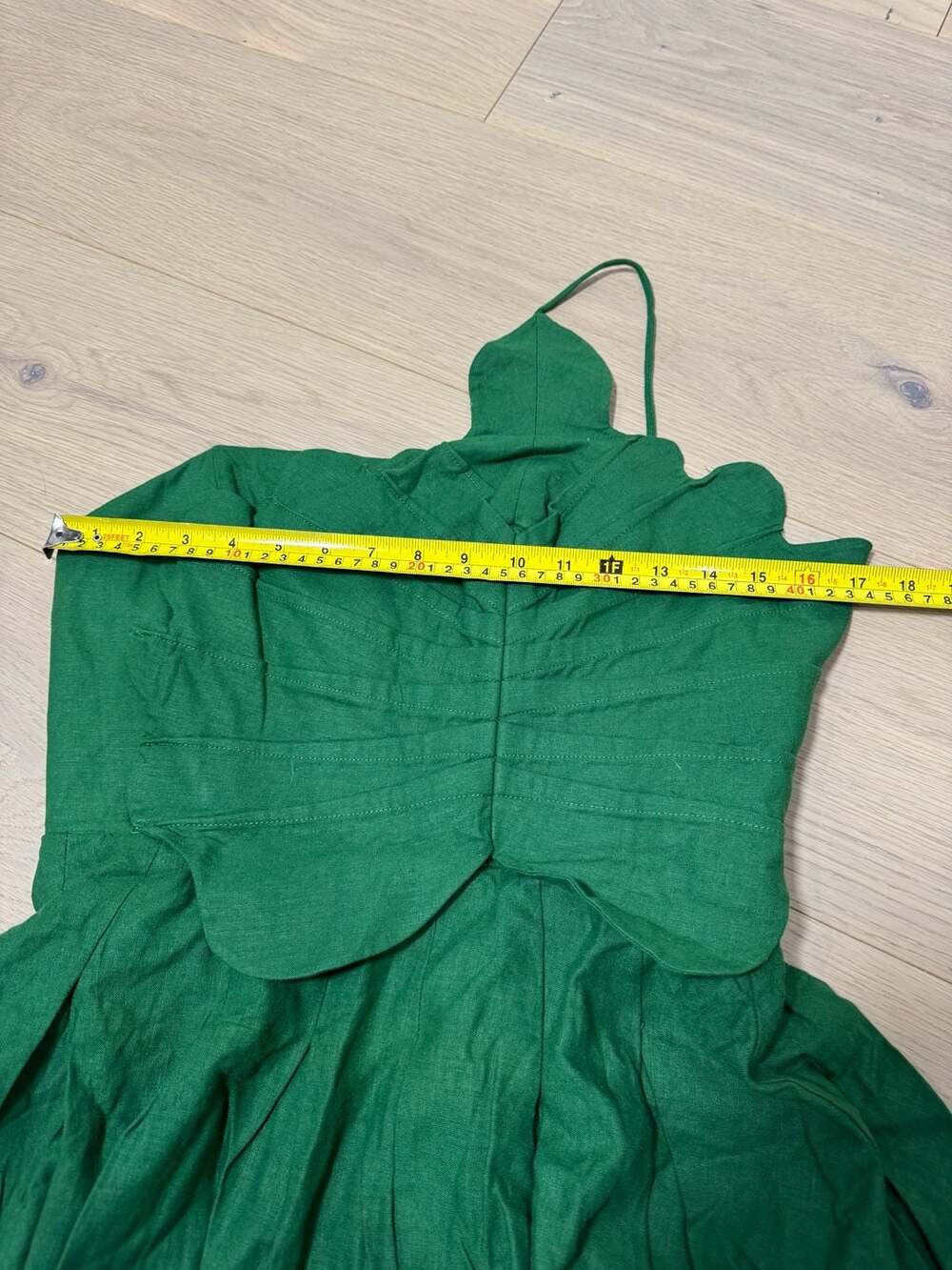 Farm Rio Green One Shoulder Lea Mini Dress Size S - Picture 7 of 16
